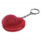 Xavax osobní alarm Srdce s kroužkem na klíče, červený